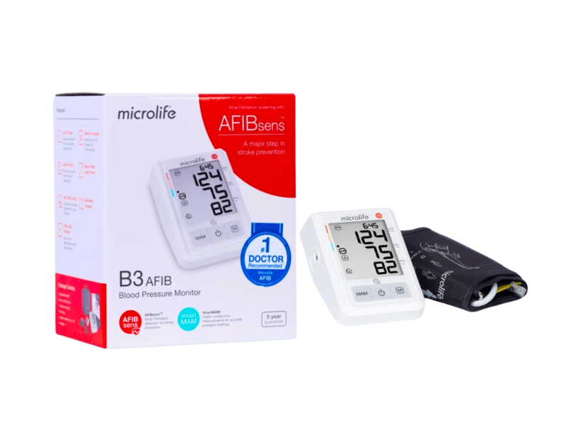 B3 AFIB – Máy đo huyết áp bắp tay