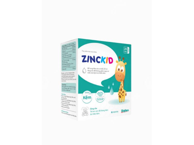 Bổ sung kẽm, tăng sức đề kháng ZINC KID Bigfam