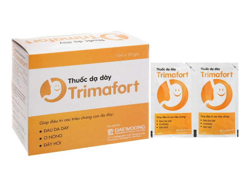 Hỗn dịch uống Trimafort giảm khó chịu dạ dày, đầy hơi (20 gói x 10ml)