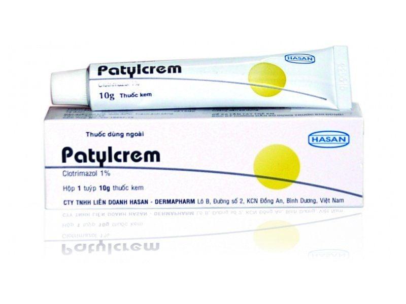 Kem bôi da Patylcrem Hasan điều trị bệnh nấm, hắc lào, lang ben (10g)