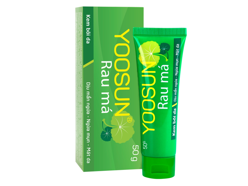 Kem bôi da Yoosun Rau má hỗ trợ ngừa mụn, mát da, tránh sẹo (25g)