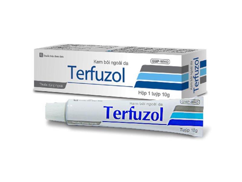 Kem bôi ngoài da Terfuzol Meracine điều trị các bệnh ngoài da (10g)