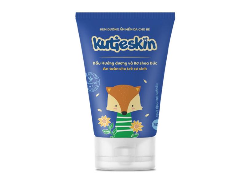 Kem dưỡng ẩm mềm da cho bé Kutieskin giảm khô ngứa, nứt nẻ da (30g)