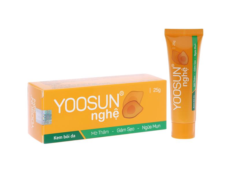Kem Yoosun nghệ mờ thâm, giảm sẹo, ngừa mụn tuýp 25g
