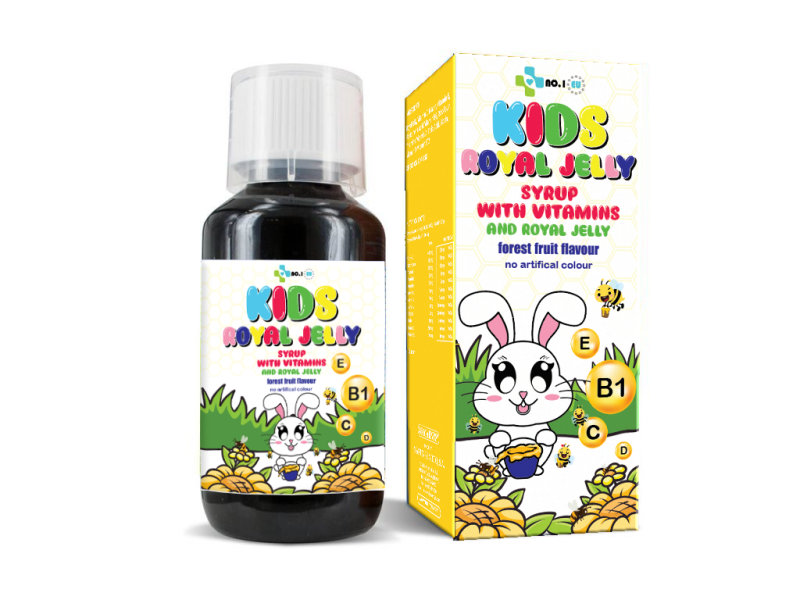 Kids Royal Jelly - siro hỗ trợ giúp bé ăn ngon miệng, tăng hấp thu