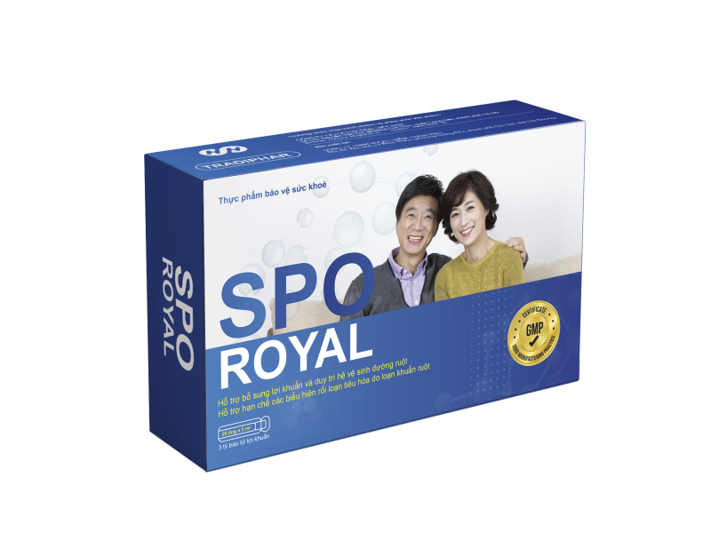 Men tiêu hóa Spo Royal - Bào tử lợi khuẩn cho người viêm đại tràng