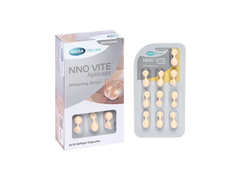 Serum NNO Vite Aplicapz dưỡng trắng da hộp 30 viên