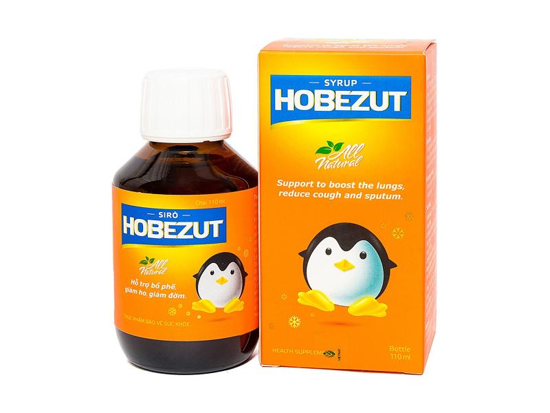 Siro Hobezut Vinacare giảm các triệu chứng ho, cảm