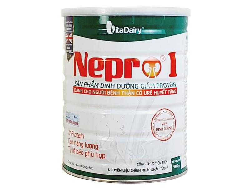 Sữa bột Nepro 1 VitaDairy bổ sung dinh dưỡng giảm protein dành cho người bệnh thận (400g)