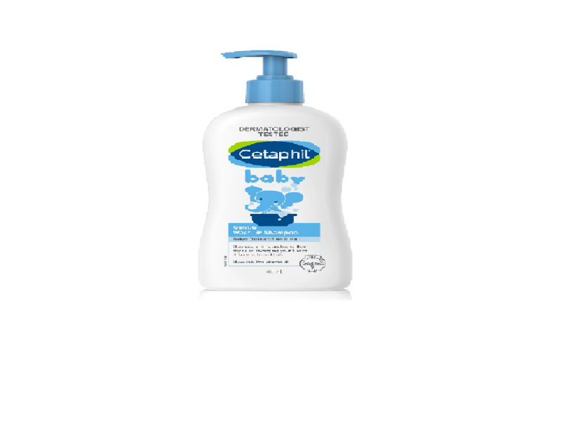 Sữa tắm gội cho trẻ em Cetaphil baby gentle 400ml