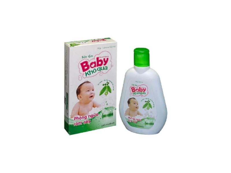 Sữa tắm phòng ngừa rôm sẩy cho bé Baby Khổ Qua (100ml)
