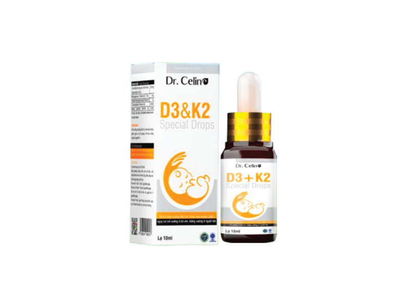 Thực phẩm bảo vệ sức khỏe D3&K2 Special Drops