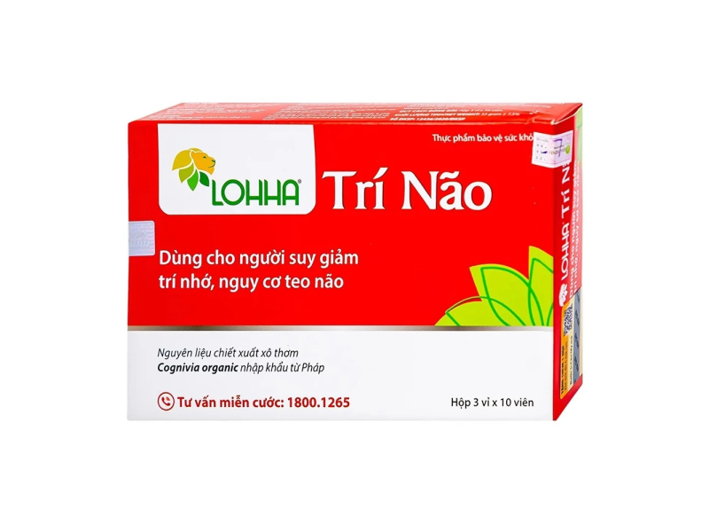 Thực phẩm bảo vệ sức khỏe Lohha Trí Não (30 viên)