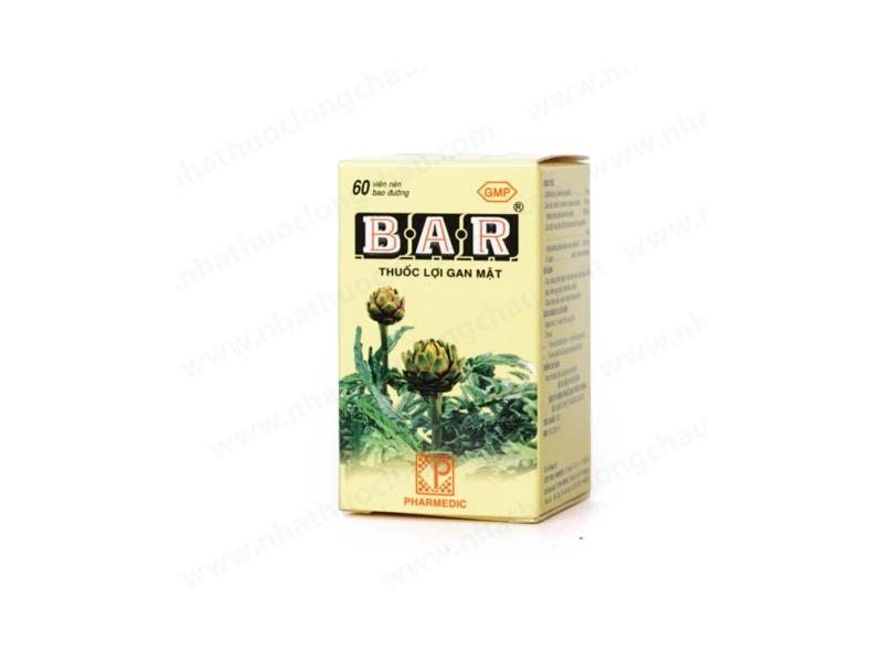 Thuốc Bar Pharmedic 60 Viên – Thuốc Lợi Gan Mật