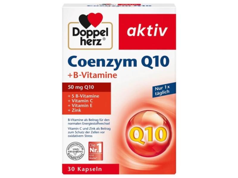 Thuốc Bổ Tim Mạch Doppelherz Coenzym Q10, 30 Viên
