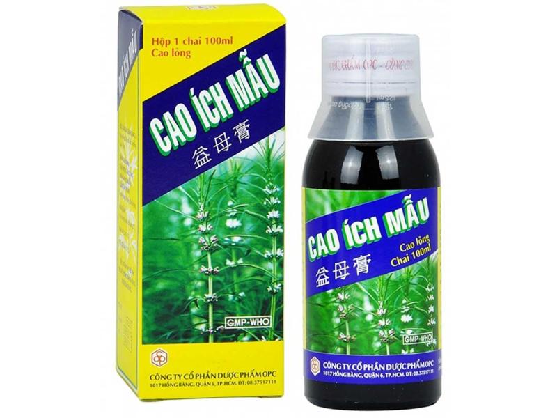 Thuốc Cao Ích Mẫu OPC điều trị kinh nguyệt không đều (100ml)