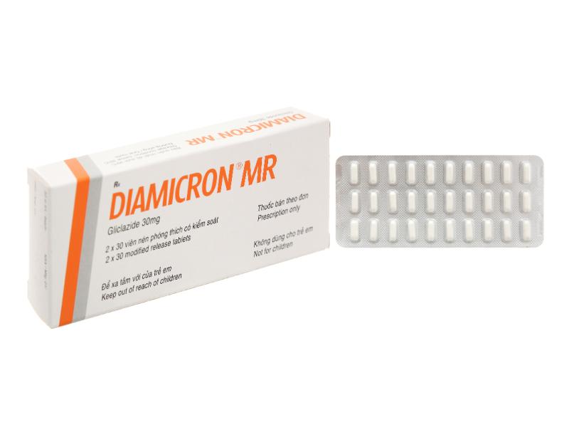Thuốc Diamicron MR Servier điều trị tiểu đường tuýp 2 (2 vỉ x 30 viên)