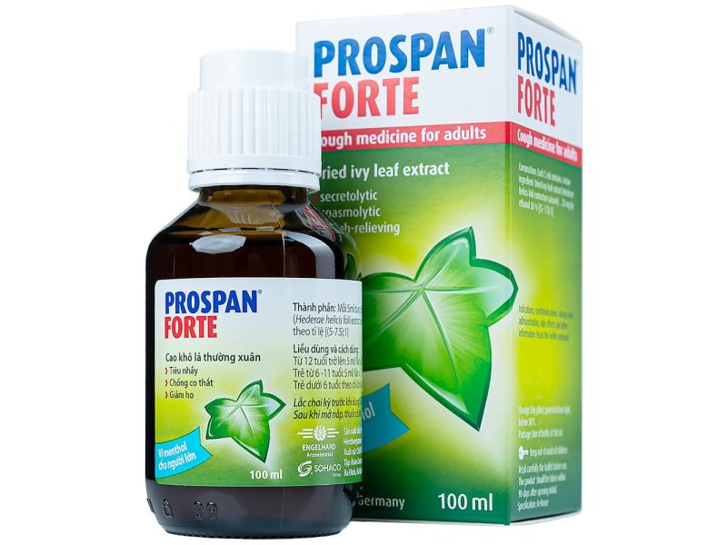 Thuốc Prospan Forte Engelhard điều trị viêm đường hô hấp cấp (100ml)