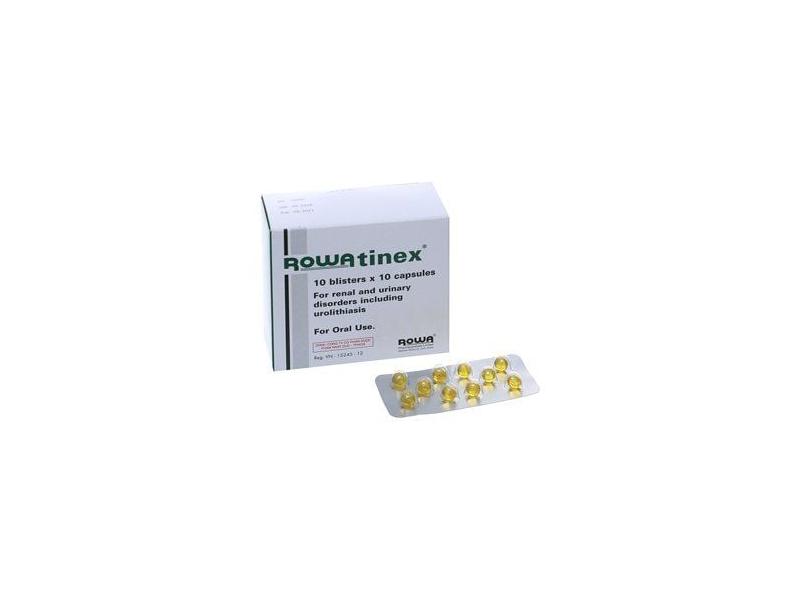 Thuốc Rowatinex Rowa điều trị bệnh sỏi niệu, sỏi thận (10 vỉ x 10 viên)