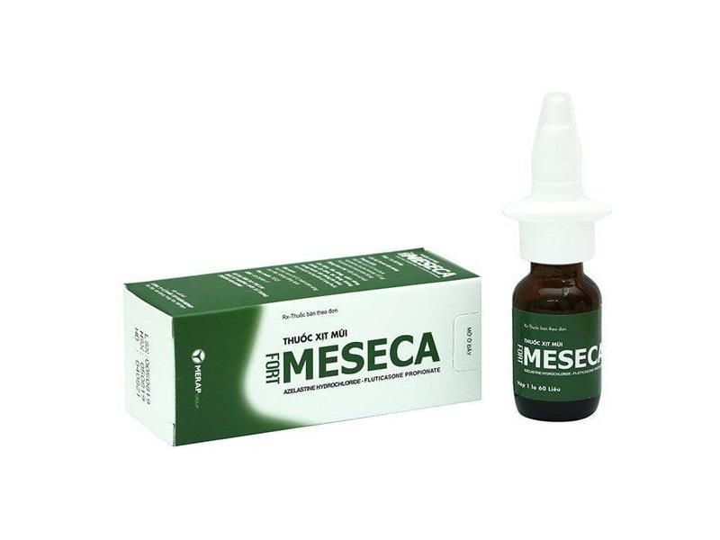 Thuốc xịt mũi Meseca fort 60 liều