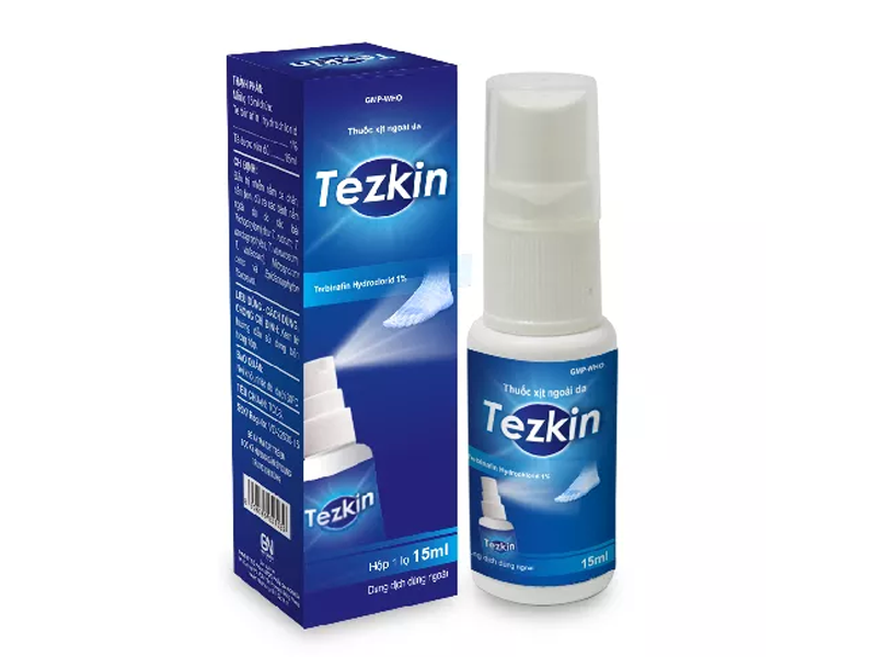 Thuốc xịt Tezkin Gia Nguyễn điều trị các bệnh về nấm (15ml)
