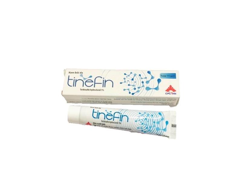 Tinefin Terbinafin hydroclorid 1 Kem trị nấm da Candida nấm men