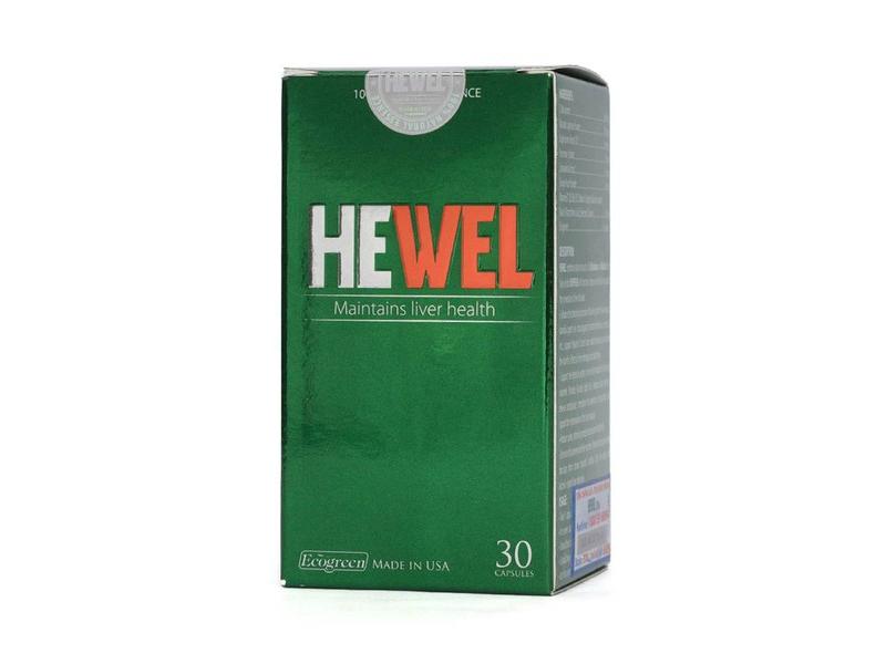 Viên uống Hewel Ecogreen hỗ trợ tăng khả năng thải độc, bảo vệ gan (30 viên)
