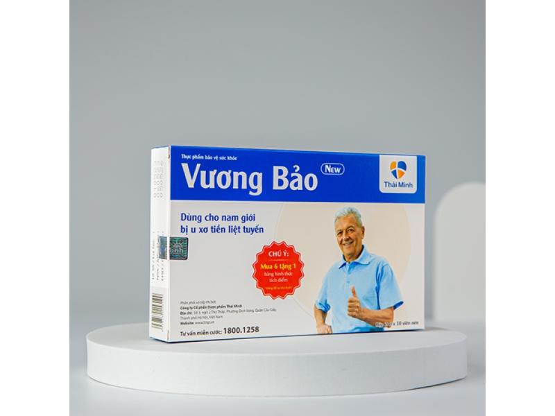 Viên uống Vương Bảo Thái Minh dùng cho nam giới bị u xơ tiền liệt tuyến (20 VIÊN)